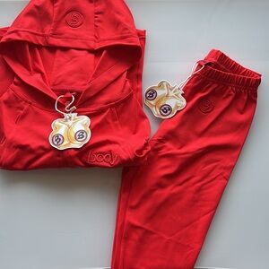 Body By Raven Tracy Body Basic in Fire Red